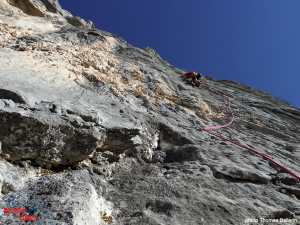 dolomiti guides via freerider val nuvola climbing