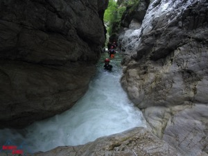 Canyoning Dolomiti Rio Ciolesan