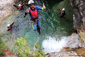 canyoning dolomiti guides