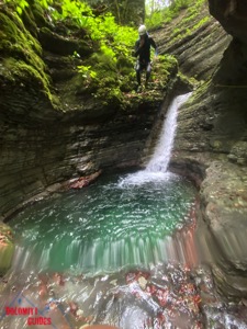 Canyoning Dolomiti Val Carazzagno Lago Arsiè
