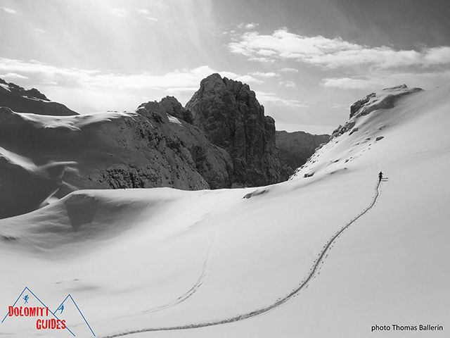 corso scialpinismo base dolomiti guides