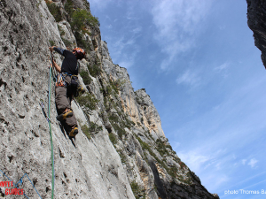 dolomiti guides climbing verdon couloir samson 1024